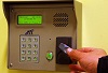 Self Storage Unit Security Access Keypad in Bradenton, FL on Royal Palm Drive.